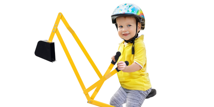 Costway Heavy Duty Kid Ride-On Sand Digger: A Perfect Outdoor Playtime Companion